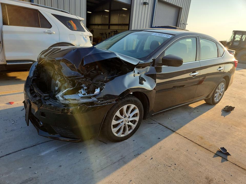 NISSAN SENTRA 2019 with VIN 3N1AB7AP8KL611552 - Photo from auction