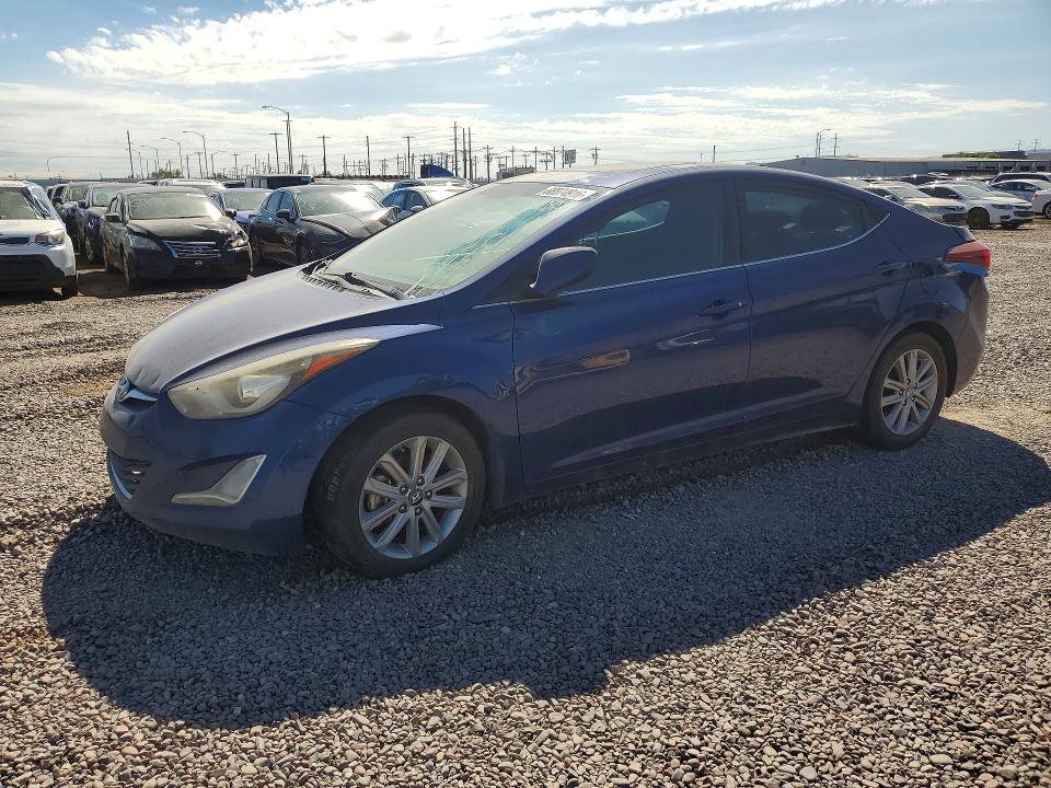 HYUNDAI ELANTRA 2015 with VIN 5NPDH4AE7FH569130 - Photo from auction