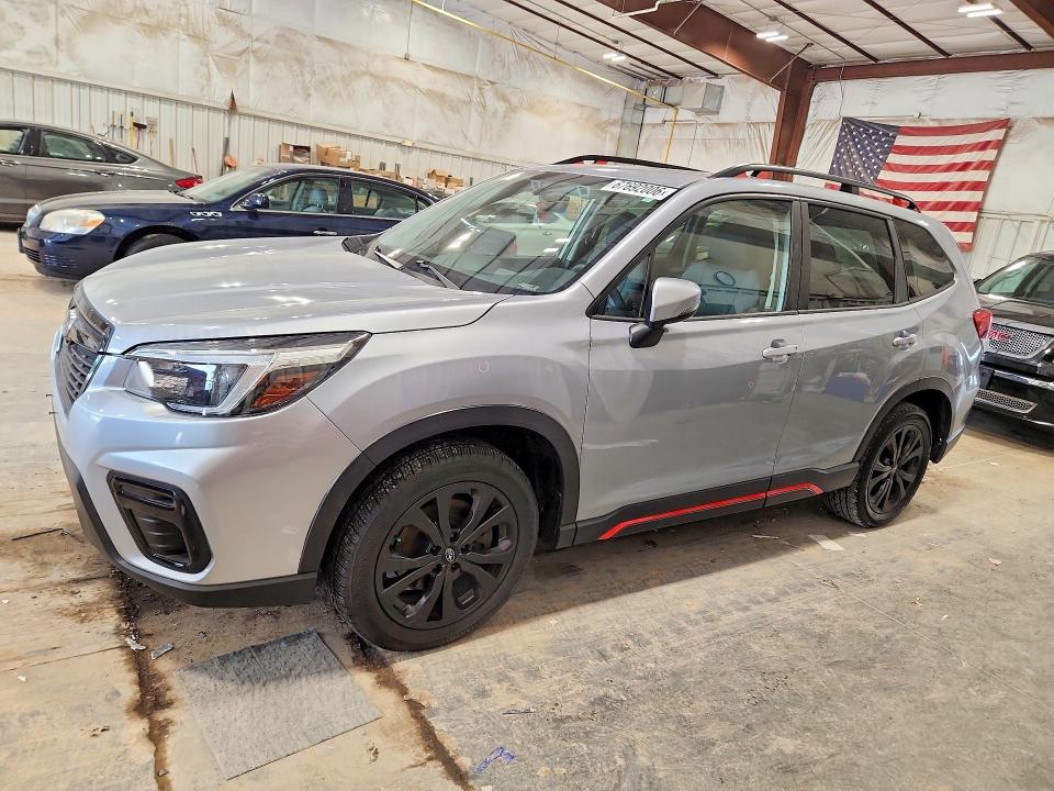 SUBARU FORESTER 2021 with VIN JF2SKARC6MH445485 - Photo from auction