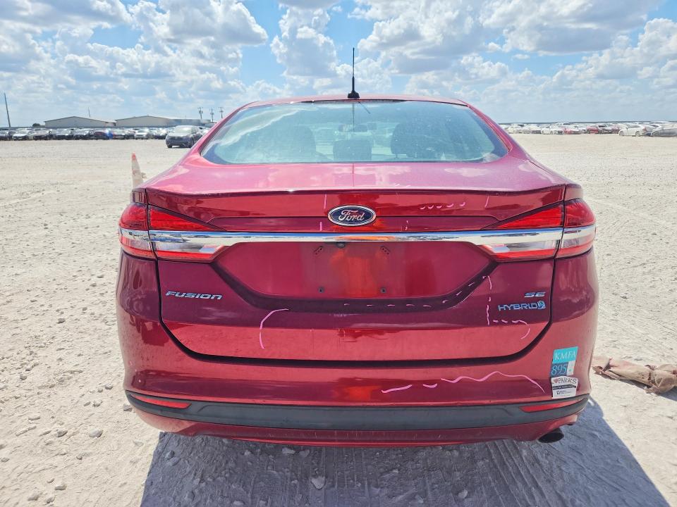 Photo 6 from auction – 2018 FORD FUSION with VIN 3FA6P0LU8JR208719