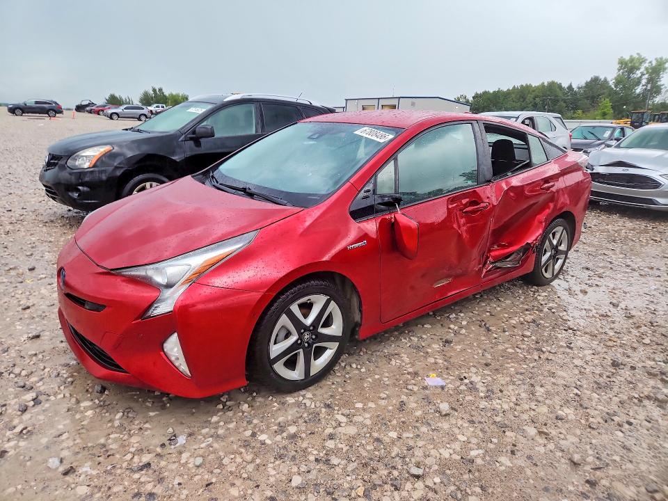 Photo 1 from auction – 2018 TOYOTA PRIUS with VIN JTDKARFU8J3553659