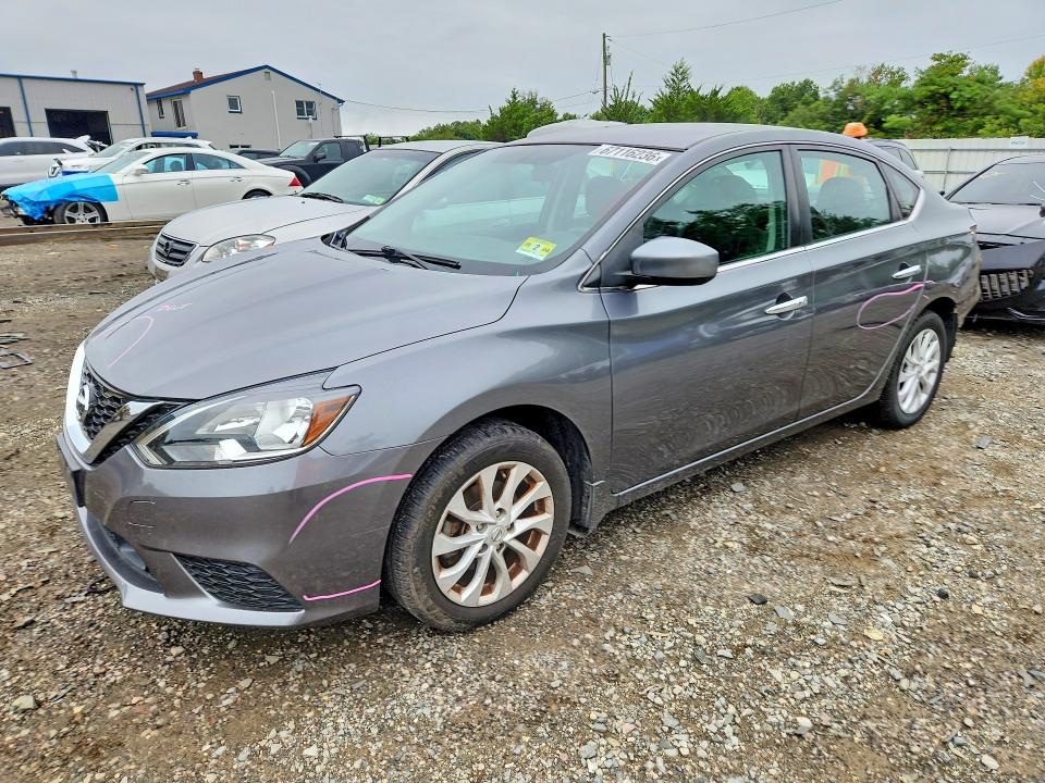 NISSAN SENTRA 2019 with VIN 3N1AB7AP3KL604962 - Photo from auction