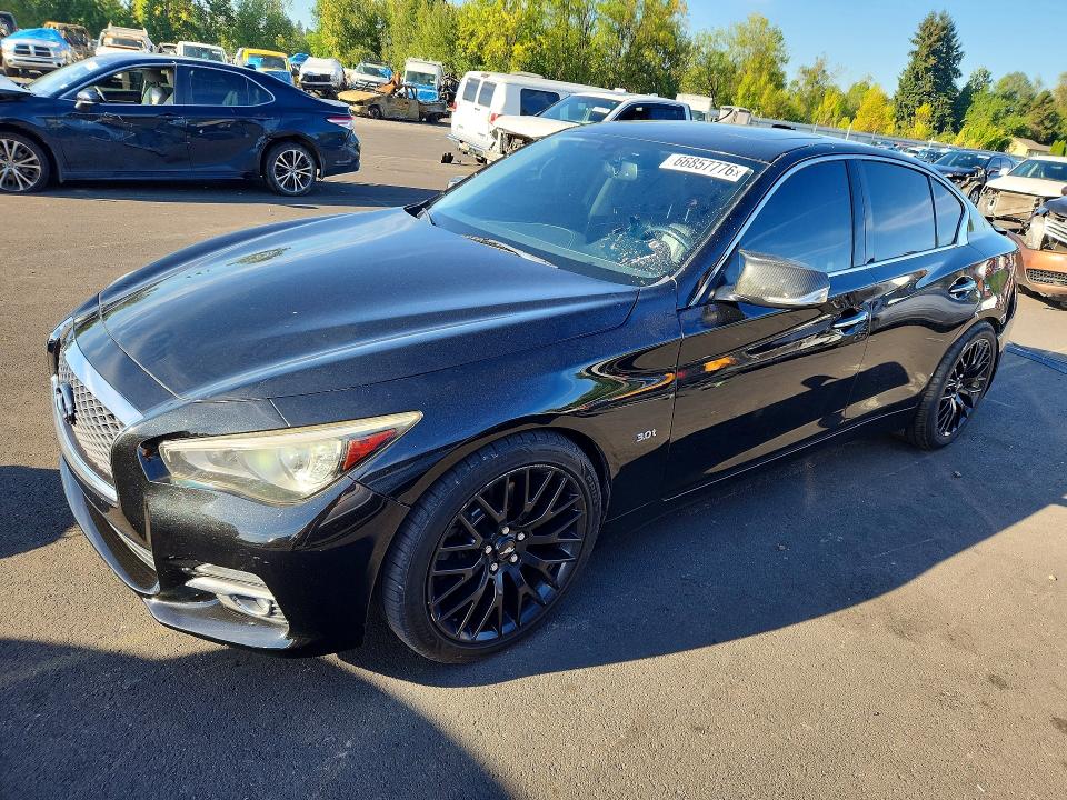 INFINITI Q50 2019 with VIN JN1EV7AP7KM519086 - Photo from auction