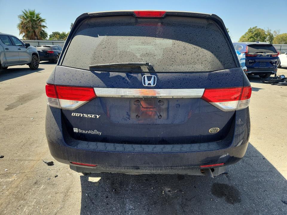 Photo 6 from auction – 2014 HONDA ODYSSEY with VIN 5FNRL5H43EB042366