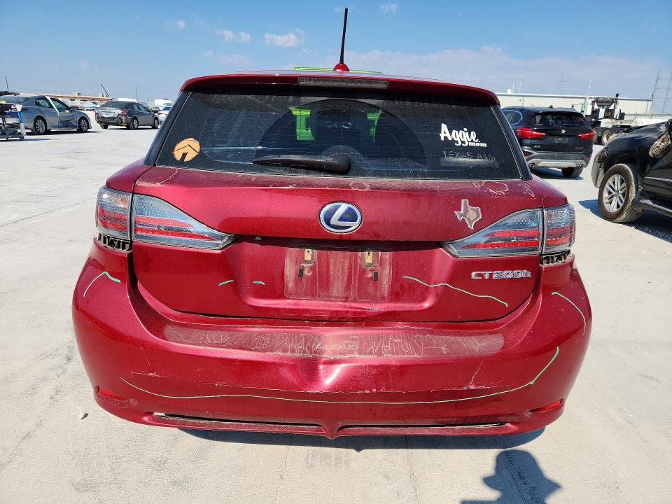Photo 6 from auction – 2011 LEXUS CT with VIN JTHKD5BH8B2040068