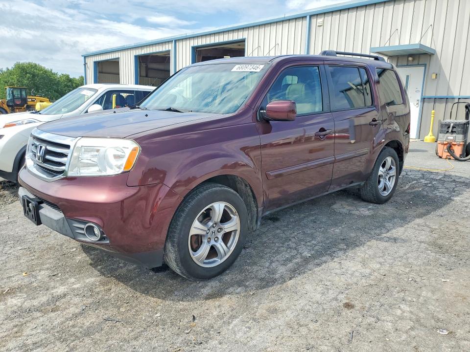 HONDA PILOT 2012 with VIN 5FNYF4H58CB080226 - Photo from auction