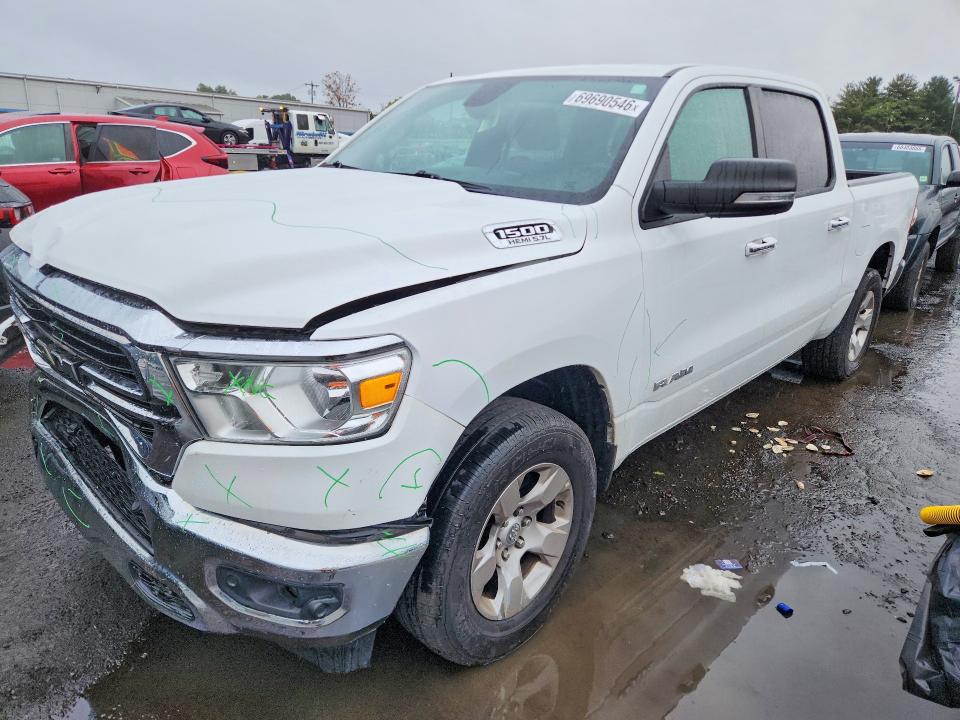 Photo 1 from auction – 2019 RAM 1500 with VIN 1C6SRFFT9KN856218