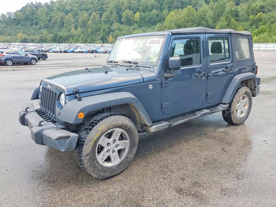 JEEP WRANGLER UNLIMITED 2017 с VIN 1C4BJWDG3HL542316 - Снимка от търг