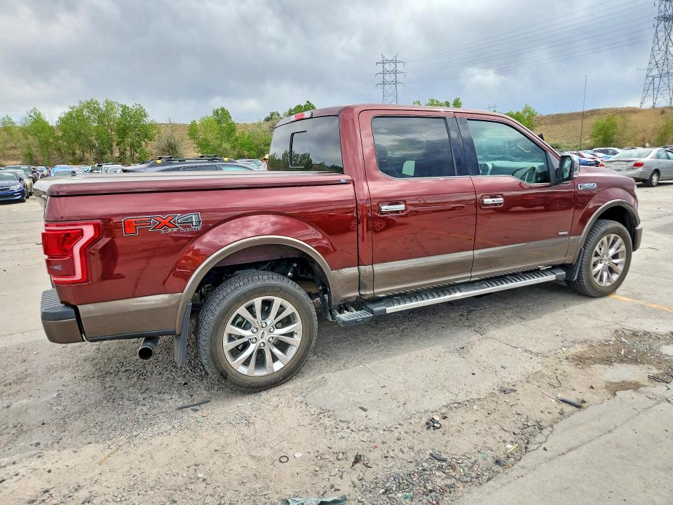 Photo 3 from auction – 2016 FORD F150 with VIN 1FTEW1EG9GKE02940