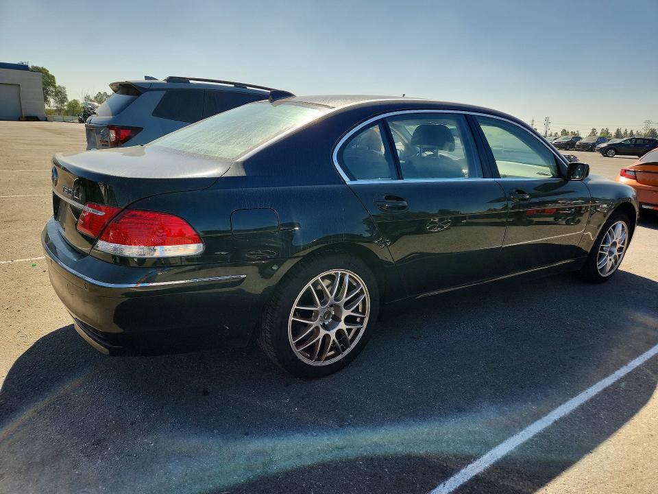 Photo 3 from auction – 2006 BMW 750 with VIN WBAHN83536DT34807