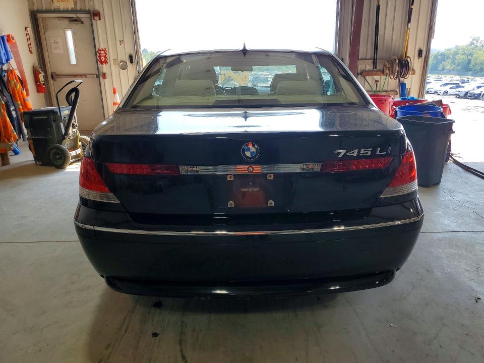Photo 6 from auction – 2003 BMW 745 with VIN WBAGN63483DR08806