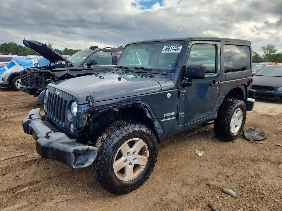Фото 1 с аукциона – 2017 JEEP WRANGLER с VIN 1C4AJWAG4HL663923