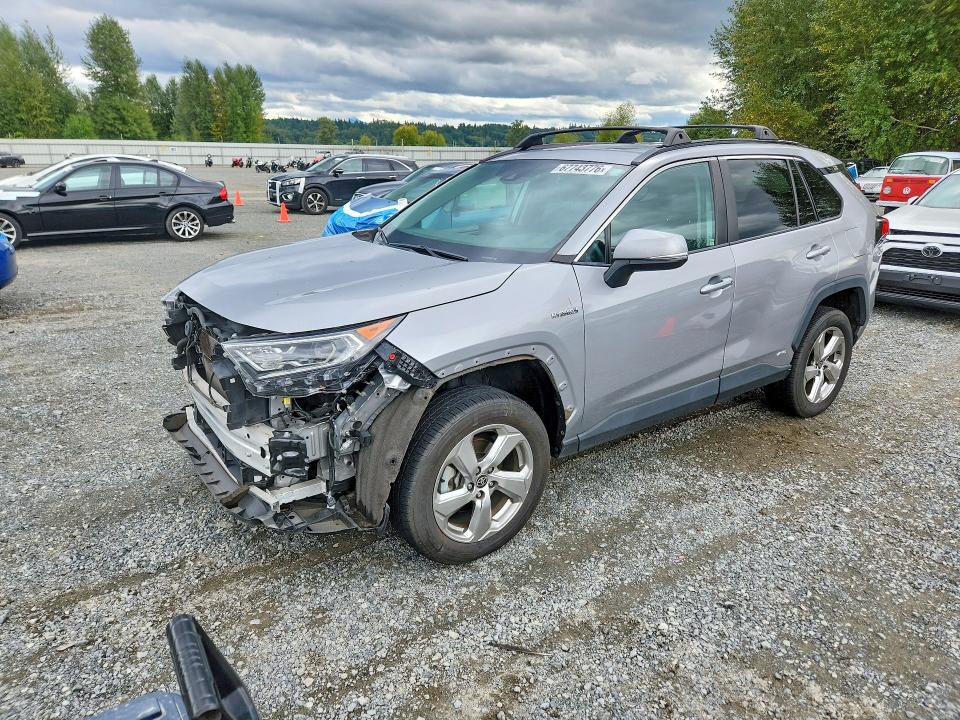 TOYOTA RAV4 2021 with VIN 4T3B6RFV1MU031712 - Photo from auction