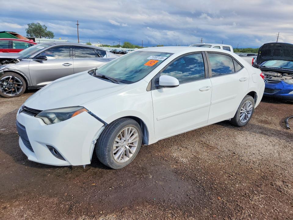 TOYOTA COROLLA 2014 with VIN 5YFBURHE1EP058455 - Photo from auction