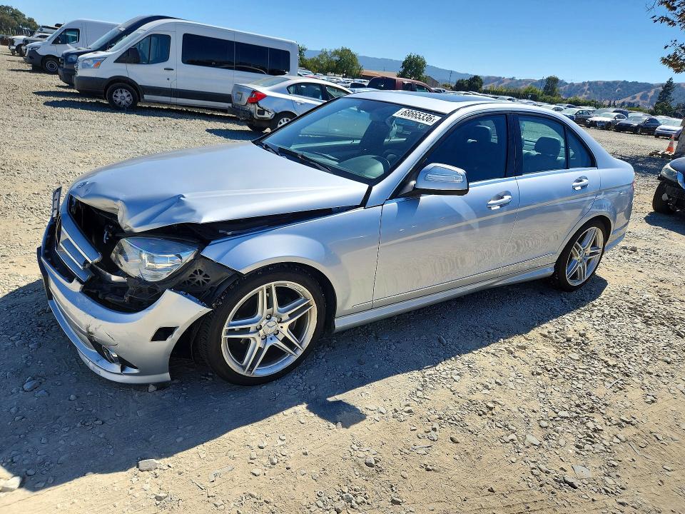 MERCEDES-BENZ C 2009 с VIN WDDGF54X79R082907 - Снимка от търг