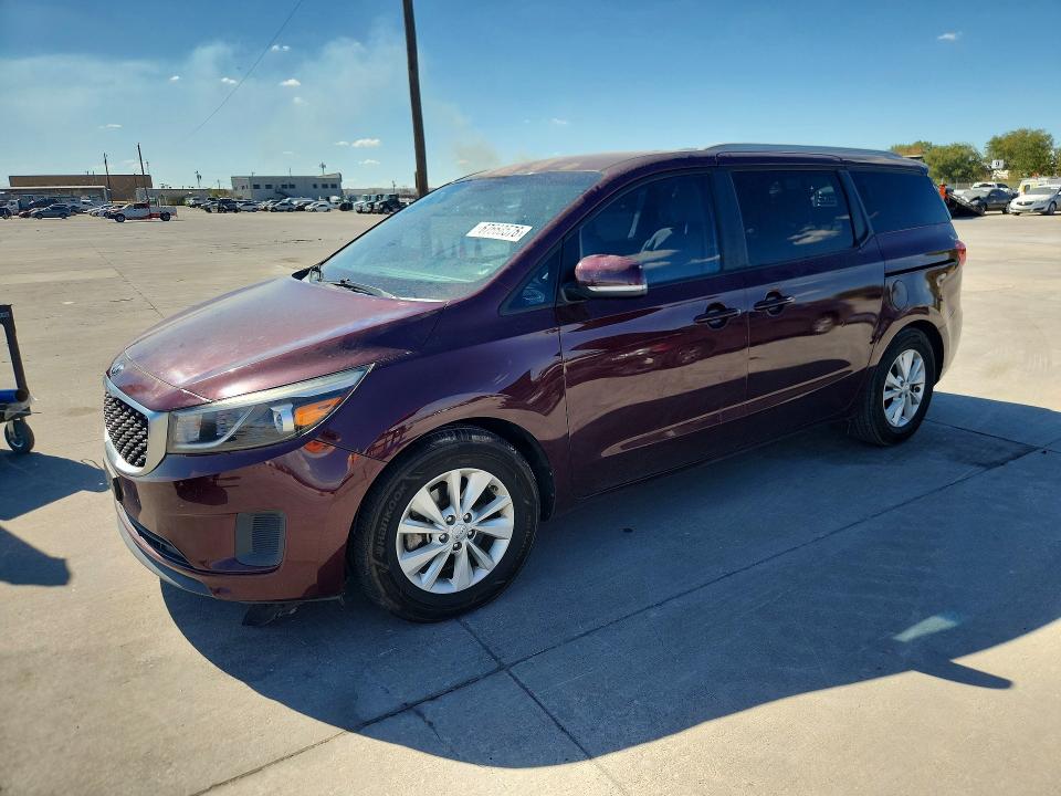 KIA SEDONA 2016 with VIN KNDMB5C15G6128514 - Photo from auction
