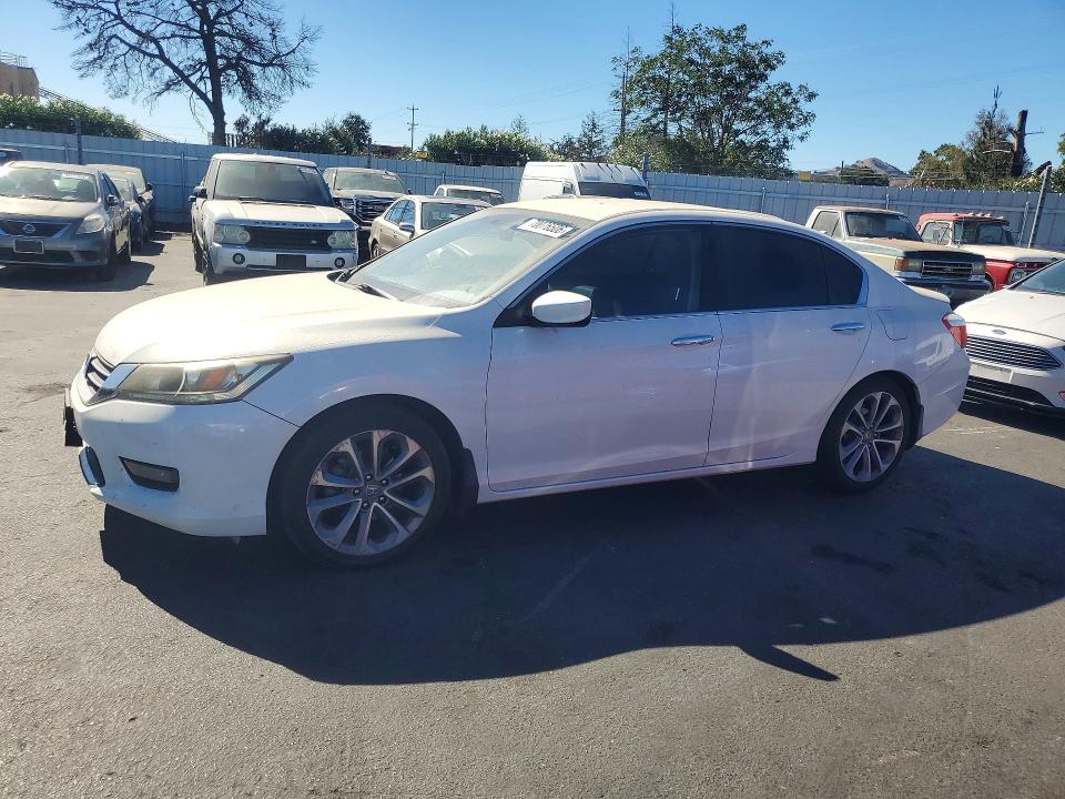 HONDA ACCORD 2014 with VIN 1HGCR2F58EA190120 - Photo from auction