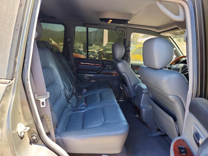 Photo 11 from auction – 2002 LEXUS LX with VIN JTJHT00W123521967