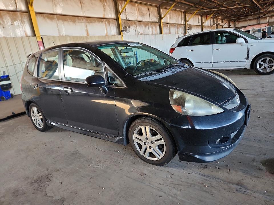 Photo 4 from auction – 2007 HONDA FIT with VIN JHMGD386X7S050527