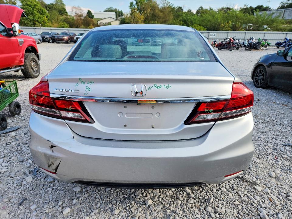 Photo 6 from auction – 2013 HONDA CIVIC with VIN 19XFB2F56DE289496