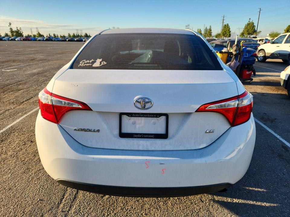 Снимка 6 от търг – 2016 TOYOTA COROLLA с VIN 5YFBURHE7GP507950