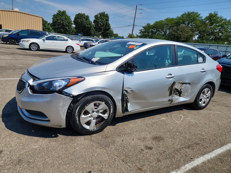 KIA FORTE 2014 with VIN KNAFK4A68E5147480 - Photo from auction