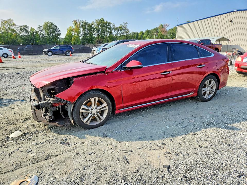 HYUNDAI SONATA 2018 с VIN 5NPE34AF8JH600504 - Снимка от търг