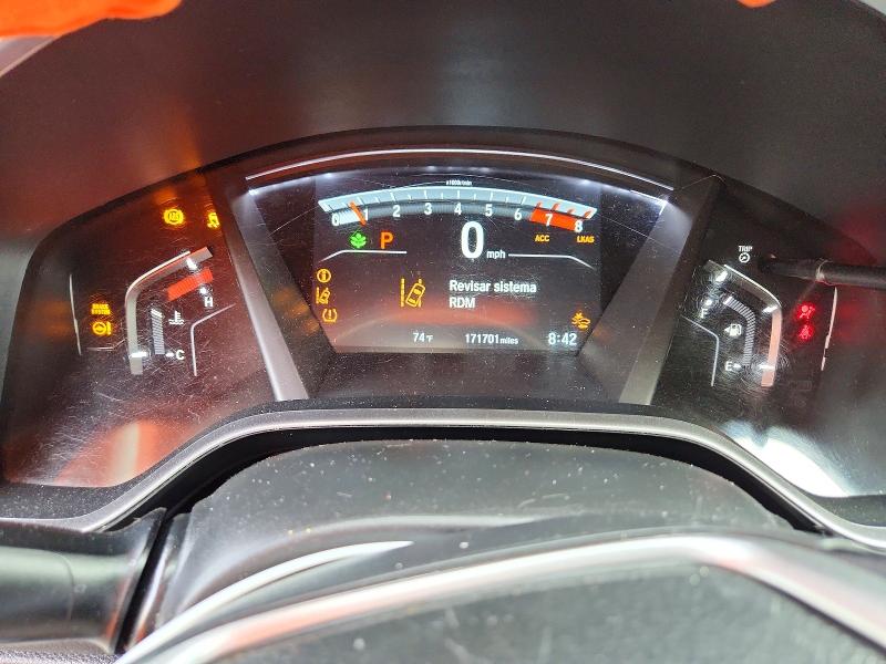 Photo 9 from auction – 2017 HONDA CR-V with VIN 5J6RW2H87HL069199