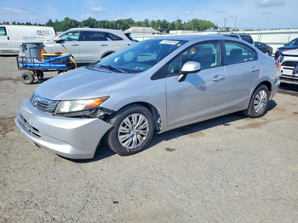 HONDA CIVIC 2012 with VIN 19XFB2F58CE358722 - Photo from auction
