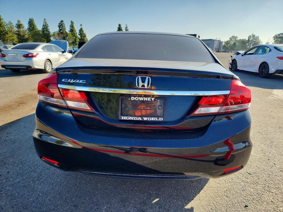 Снимка 6 от търг – 2013 HONDA CIVIC с VIN 19XFB2F56DE234708