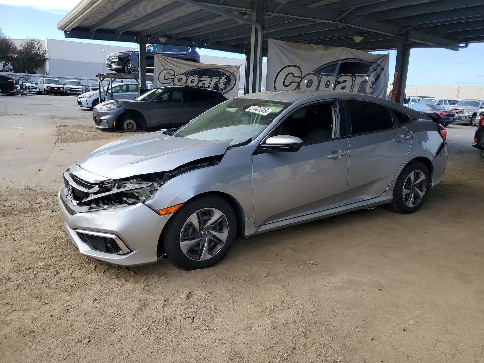 HONDA CIVIC 2020 with VIN 19XFC2F67LE207876 - Photo from auction