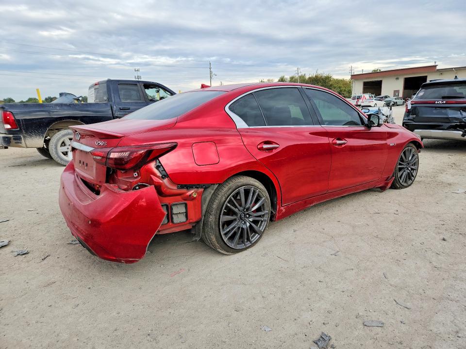Снимка 3 от търг – 2019 INFINITI Q50 с VIN JN1FV7AR9KM830041