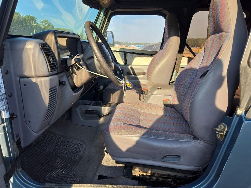 Photo 7 from auction – 1998 JEEP WRANGLER / TJ with VIN 1J4FY19S3WP760561