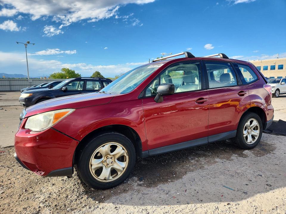 SUBARU FORESTER 2014 with VIN JF2SJAACXEG478396 - Photo from auction