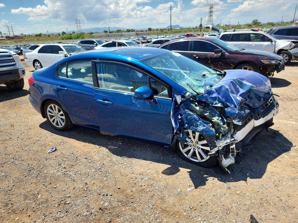 Photo 4 from auction – 2012 HONDA CIVIC with VIN 19XFB2F89CE359579