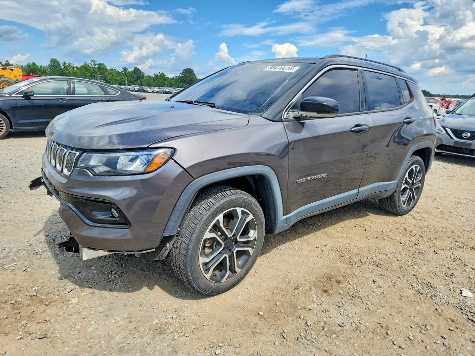صورة رقم 1 من المزاد - 2022 JEEP COMPASS مع VIN 3C4NJDCB5NT111306