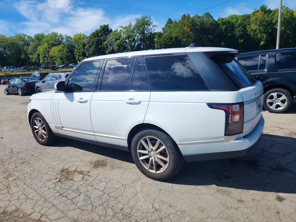 Photo 2 from auction – 2016 LAND ROVER RANGE ROVER with VIN SALGR2KF5GA298219