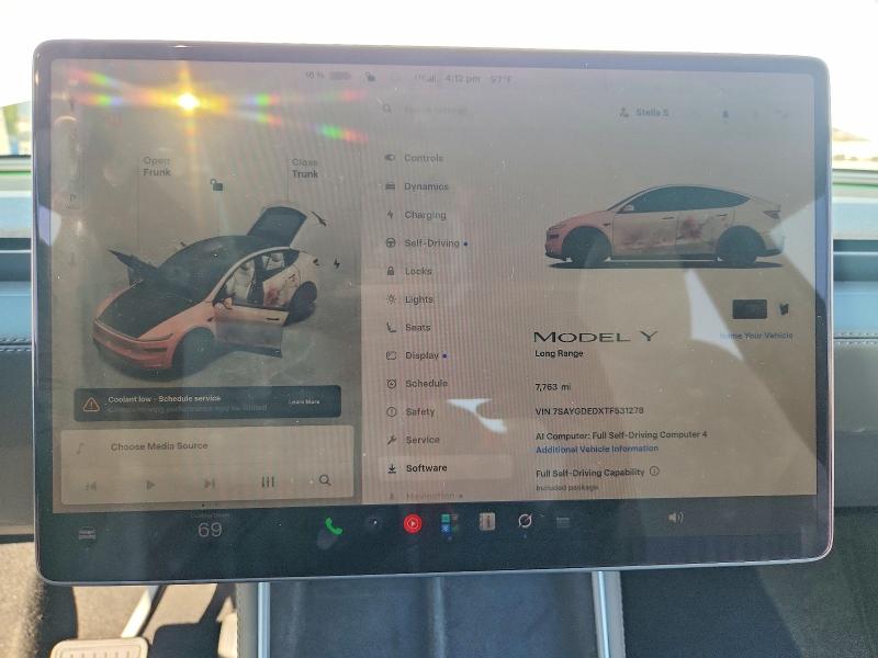 Снимка 9 от търг – 2026 TESLA MODEL Y с VIN 7SAYGDEDXTF531278