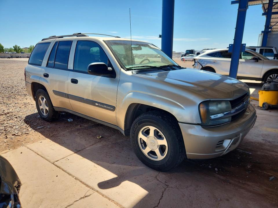 Photo 4 from auction – 2004 CHEVROLET TRAILBLAZER with VIN 1GNDT13S942292339