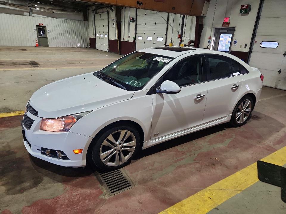 CHEVROLET CRUZE 2014 with VIN 1G1PG5SB9E7366861 - Photo from auction