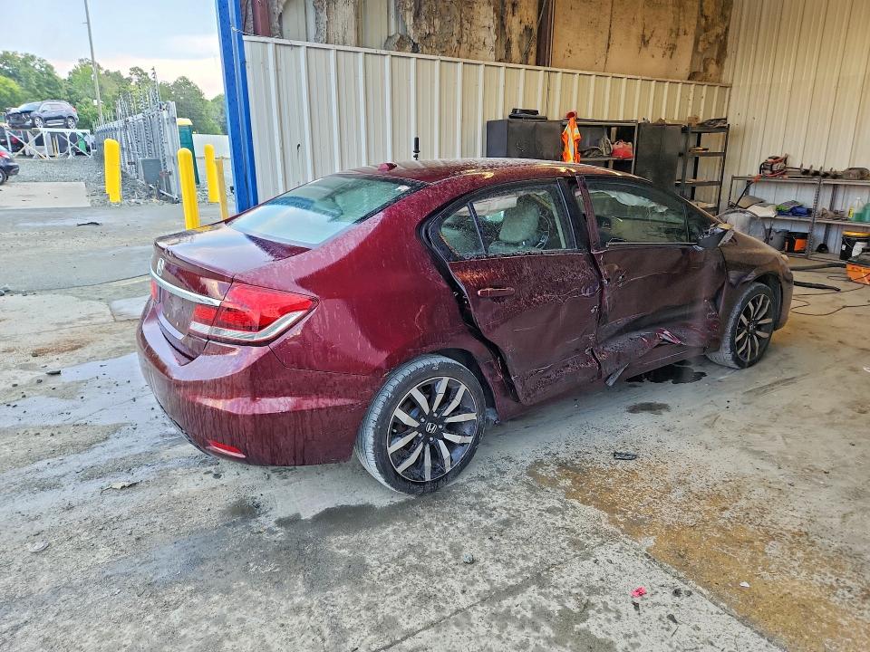 Photo 3 from auction – 2014 HONDA CIVIC with VIN 19XFB2F93EE022367