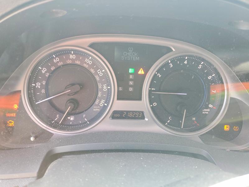 Photo 9 from auction – 2008 LEXUS IS with VIN JTHBE262285018110