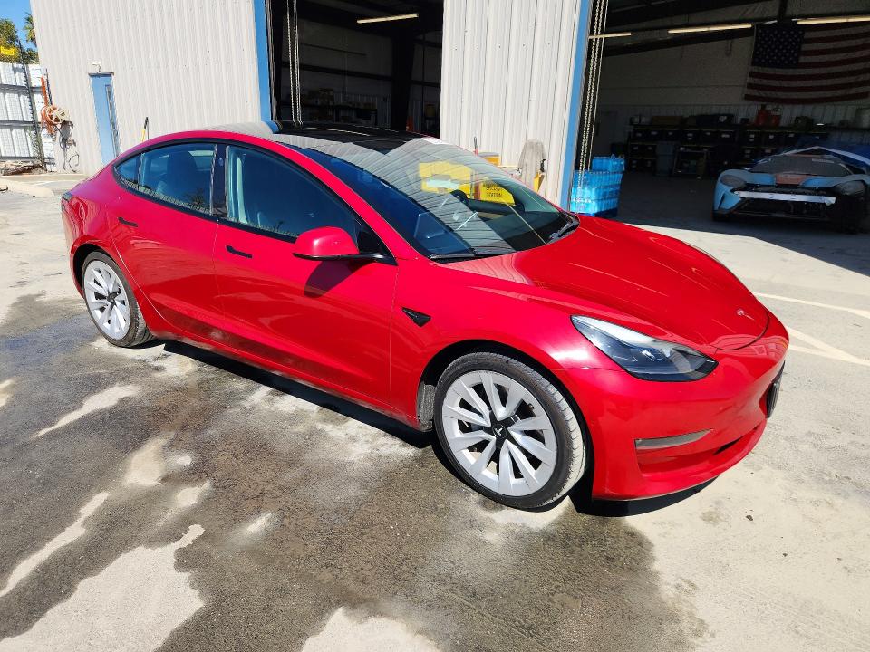 Фото 4 с аукциона – 2022 TESLA MODEL 3 с VIN 5YJ3E1EB7NF305194