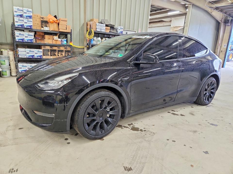 TESLA MODEL Y 2021 с VIN 5YJYGDEE0MF080269 - Снимка от търг
