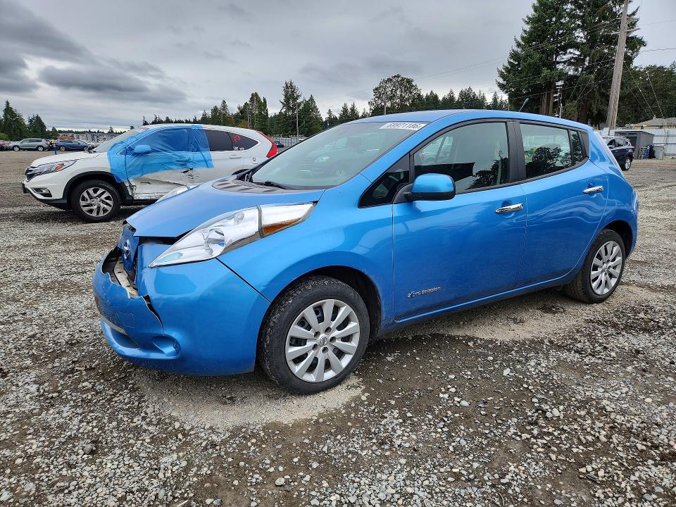 Photo 1 from auction – 2014 NISSAN LEAF with VIN 1N4AZ0CP3EC332349