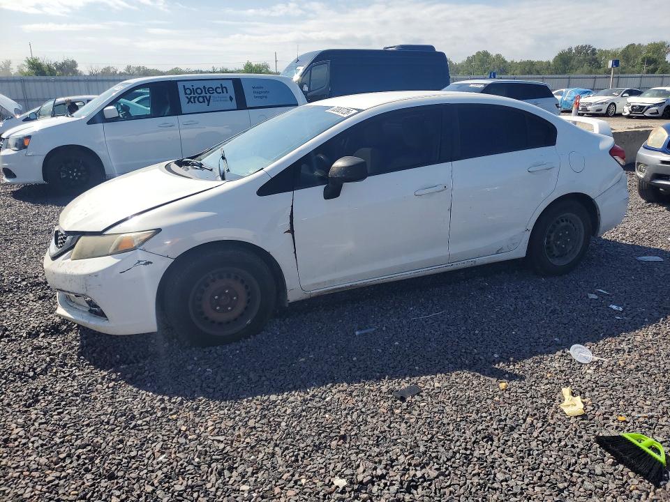 HONDA CIVIC 2014 with VIN 2HGFB2F51EH510266 - Photo from auction