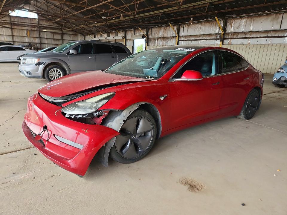 TESLA 3 2019 with VIN 5YJ3E1EA8KF447170 - Photo from auction