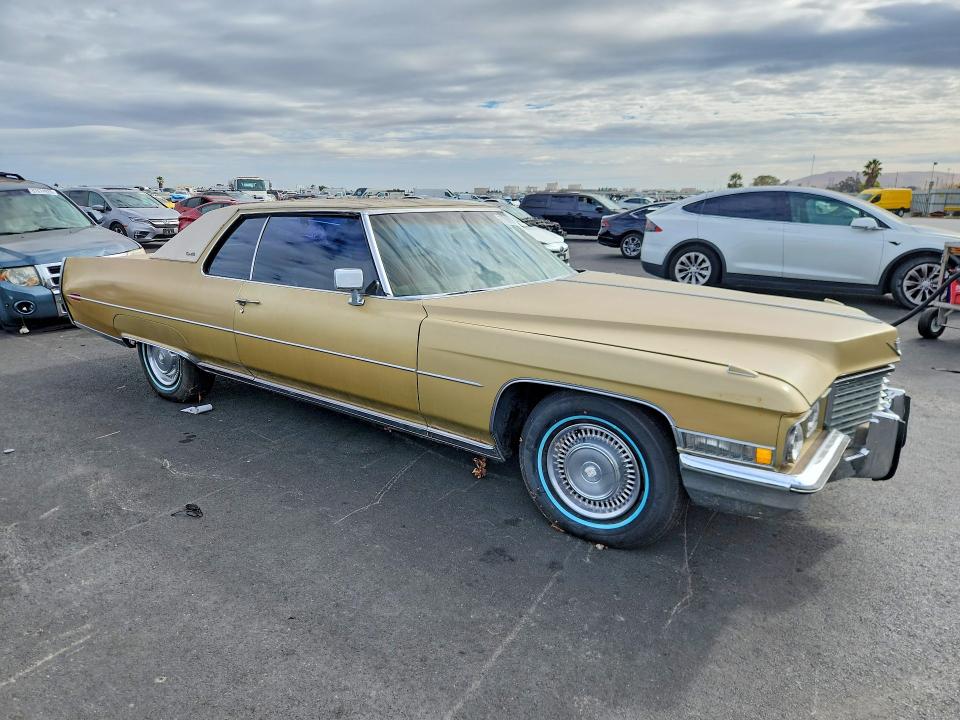 Photo 4 from auction – 1972 CADILLAC DEVILLE with VIN 6D47R2Q177345
