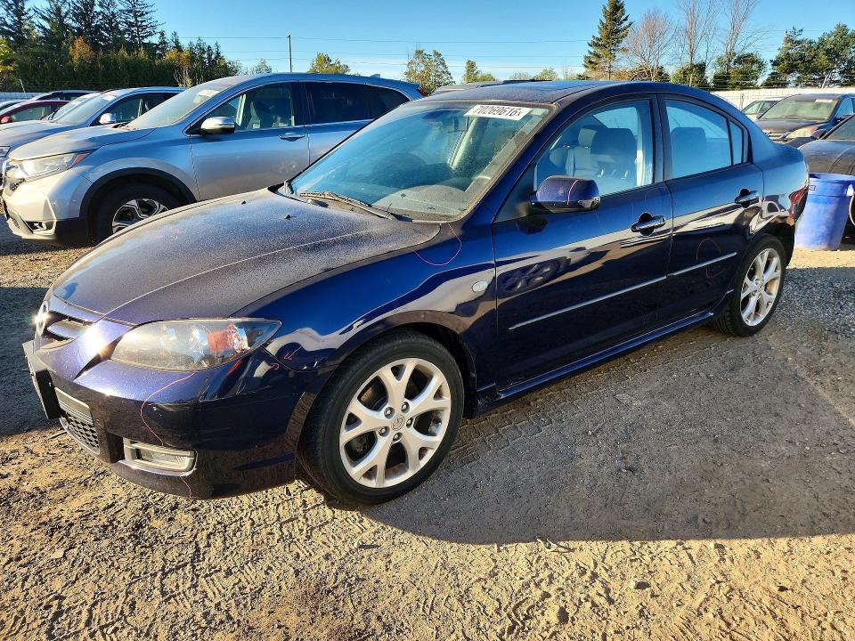 MAZDA 3 2008 с VIN JM1BK323781186606 - Снимка от търг
