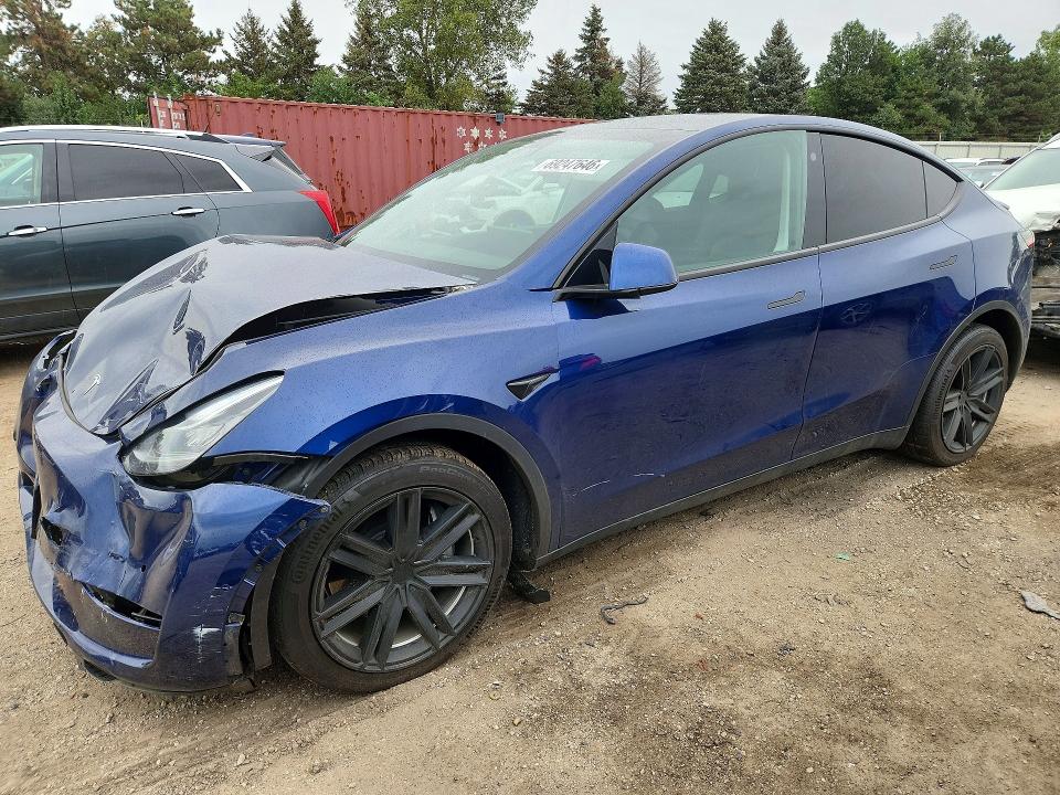 Photo 1 from auction – 2022 TESLA MODEL Y with VIN 7SAYGDEE3NF317583